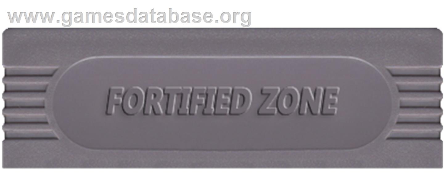 Fortified Zone - Nintendo Game Boy - Artwork - Cartridge Top