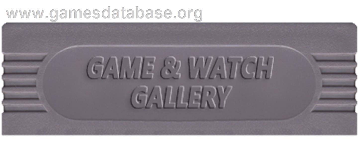 Game & Watch Gallery - Nintendo Game Boy - Artwork - Cartridge Top