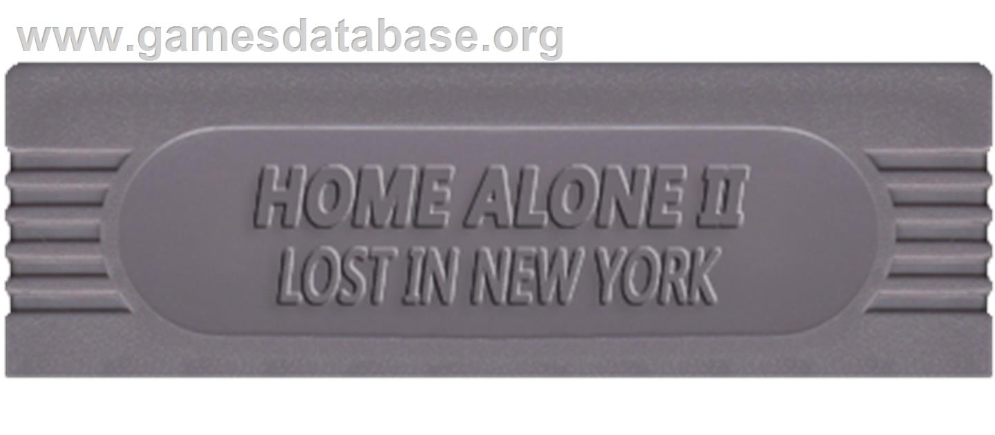 Home Alone 2: Lost in New York - Nintendo Game Boy - Artwork - Cartridge Top