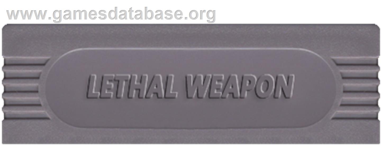 Lethal Weapon - Nintendo Game Boy - Artwork - Cartridge Top