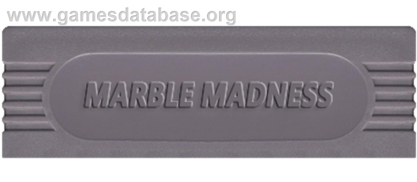 Marble Madness - Nintendo Game Boy - Artwork - Cartridge Top