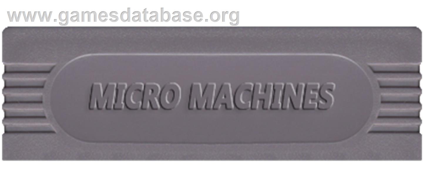 Micro Machines - Nintendo Game Boy - Artwork - Cartridge Top