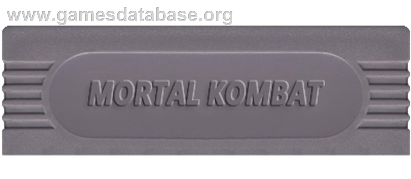 Mortal Kombat - Nintendo Game Boy - Artwork - Cartridge Top