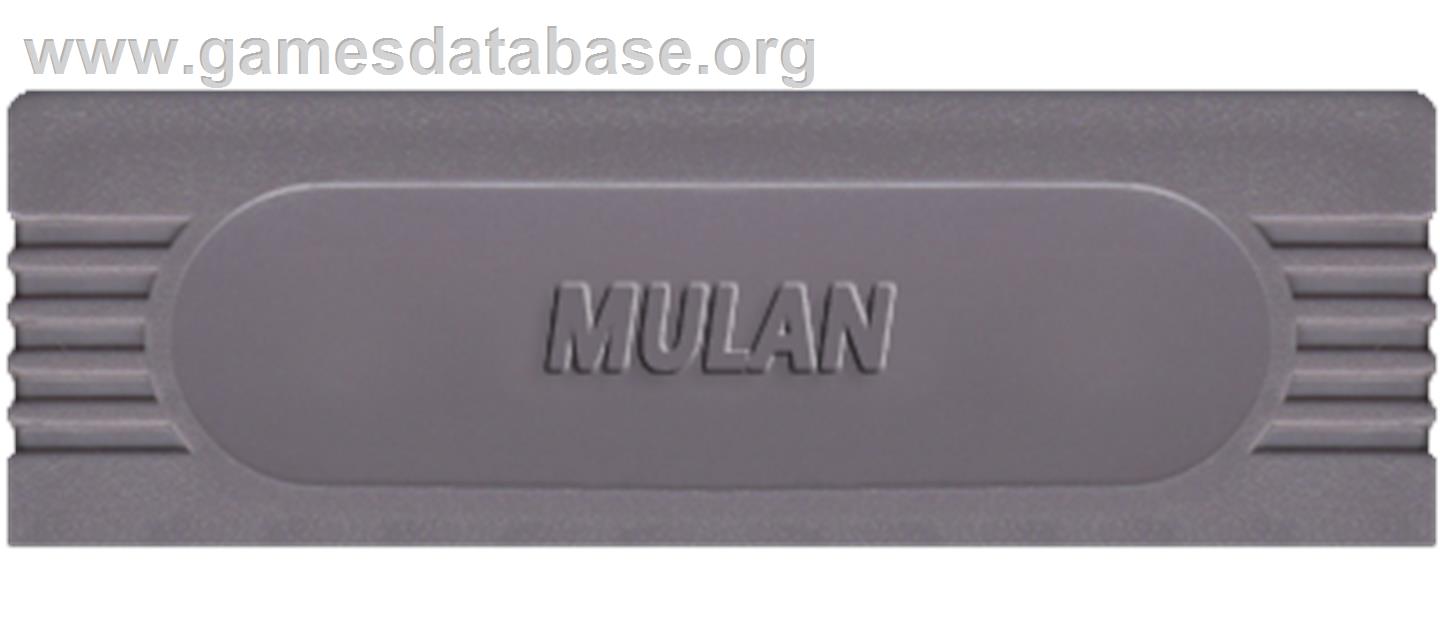 Mulan - Nintendo Game Boy - Artwork - Cartridge Top