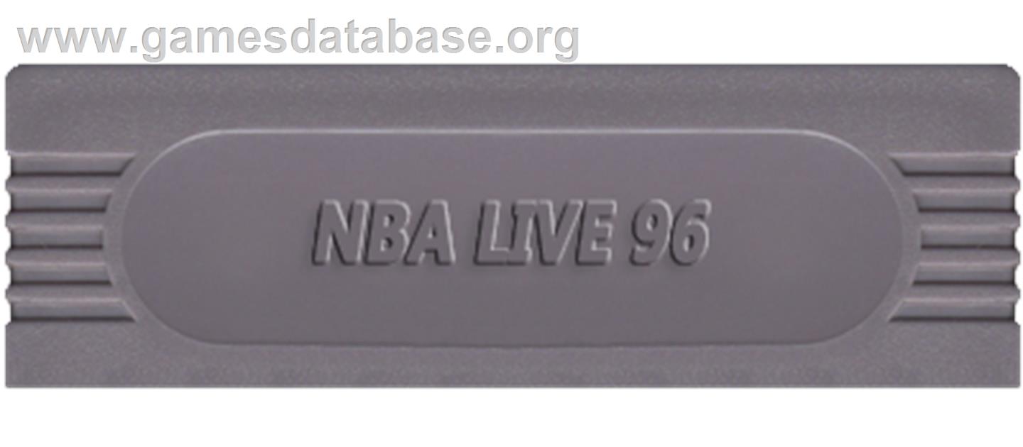 NBA Live '96 - Nintendo Game Boy - Artwork - Cartridge Top