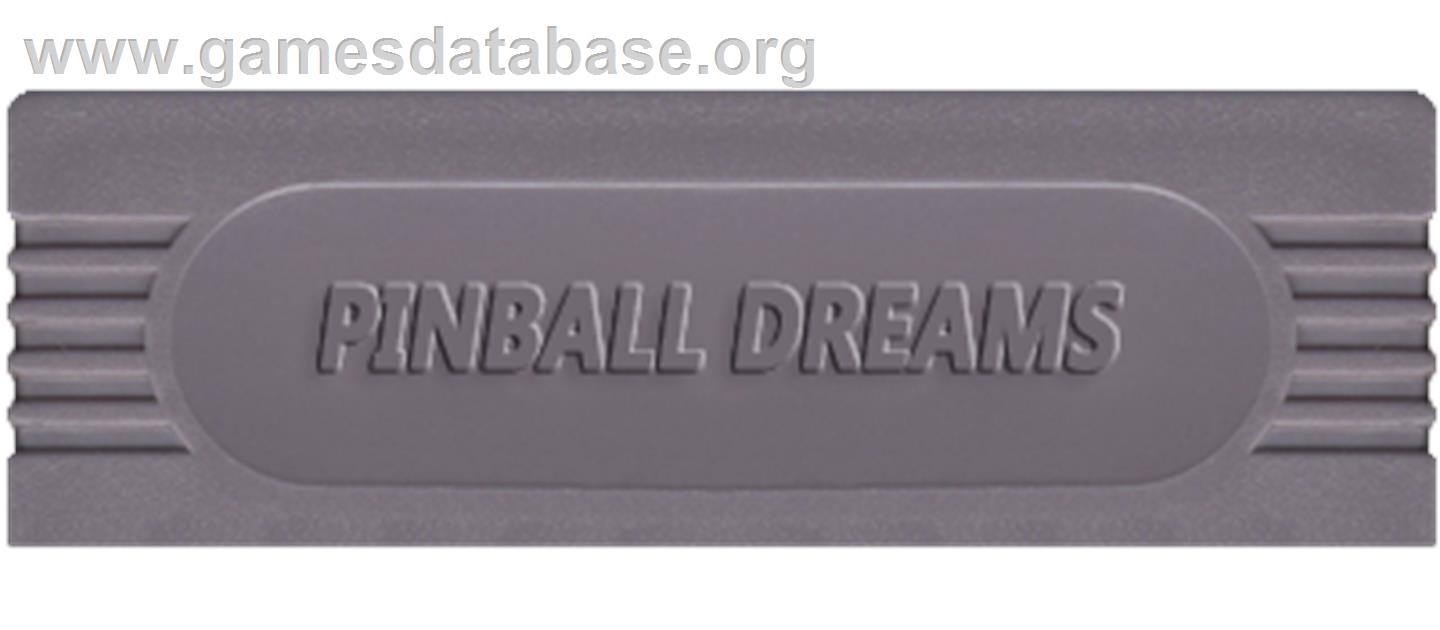 Pinball Dreams - Nintendo Game Boy - Artwork - Cartridge Top