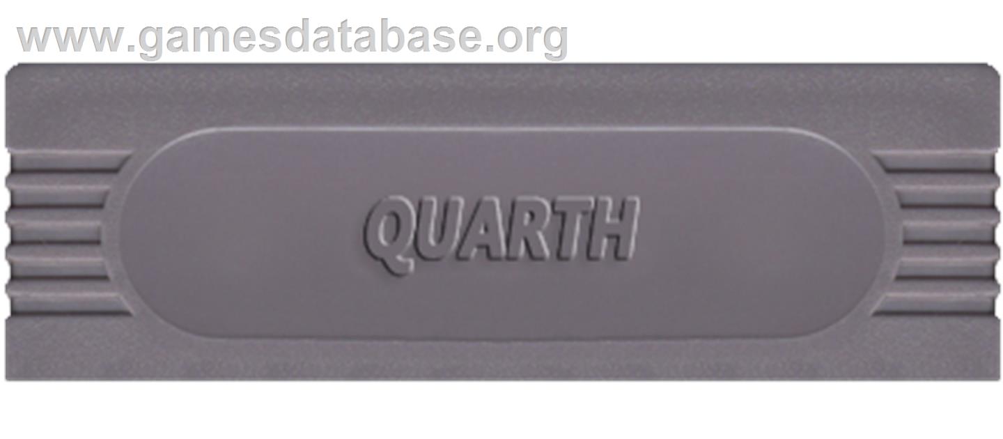 Quarth - Nintendo Game Boy - Artwork - Cartridge Top