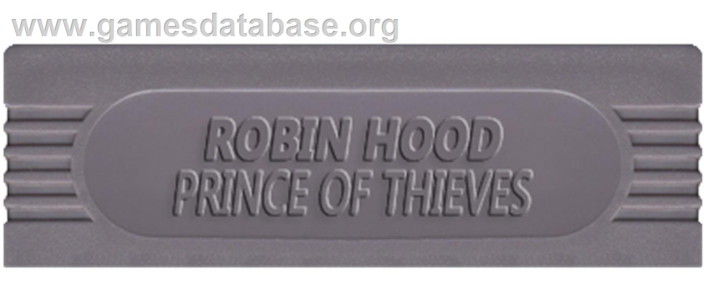 Robin Hood: Prince of Thieves - Nintendo Game Boy - Artwork - Cartridge Top