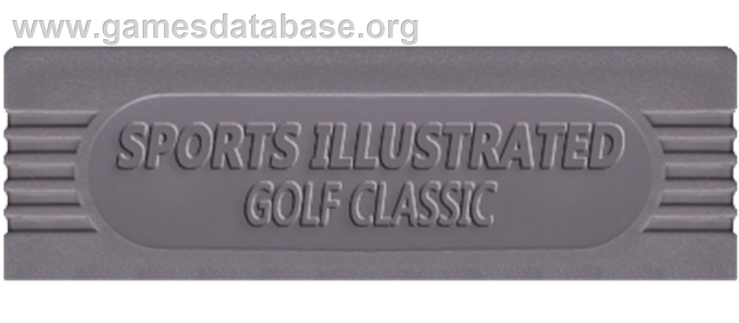 Sports Illustrated - Golf Classic - Nintendo Game Boy - Artwork - Cartridge Top