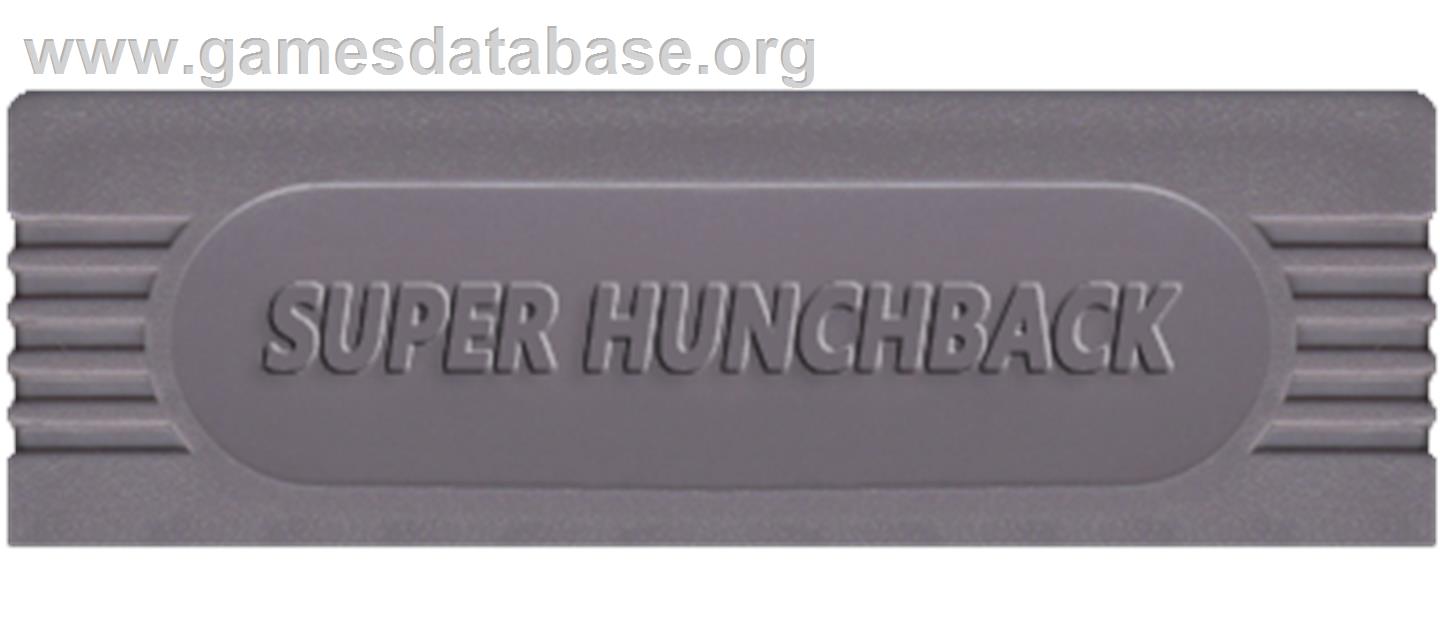 Super Hunchback - Nintendo Game Boy - Artwork - Cartridge Top
