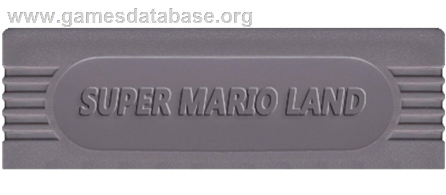 Super Mario Land - Nintendo Game Boy - Artwork - Cartridge Top
