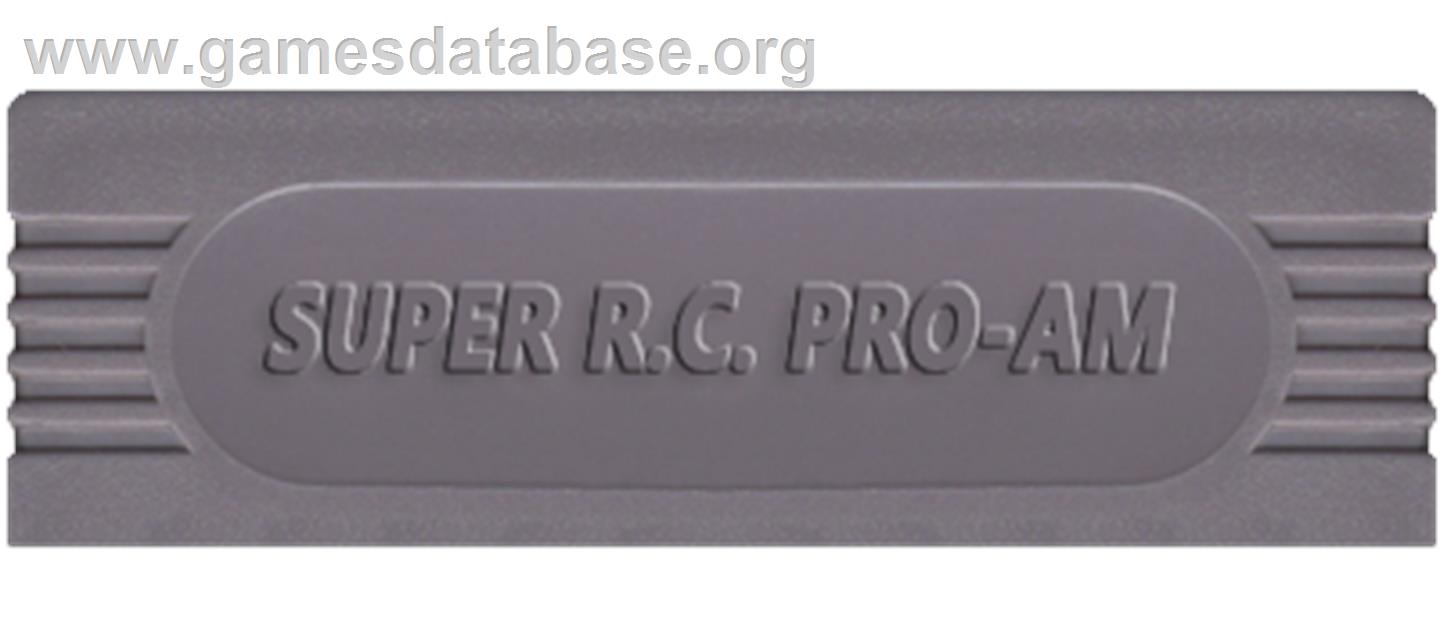 Super R.C. Pro-Am - Nintendo Game Boy - Artwork - Cartridge Top