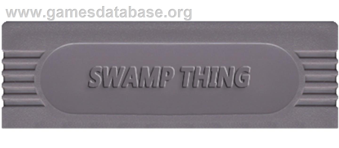Swamp Thing - Nintendo Game Boy - Artwork - Cartridge Top