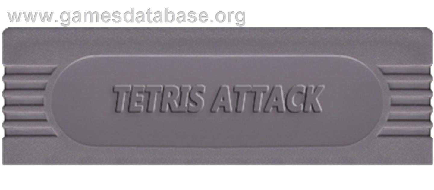 Tetris Attack - Nintendo Game Boy - Artwork - Cartridge Top