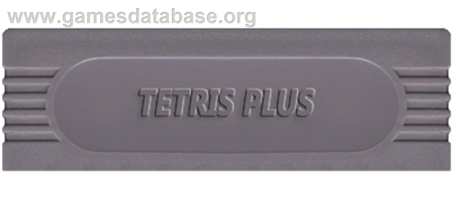 Tetris Plus - Nintendo Game Boy - Artwork - Cartridge Top
