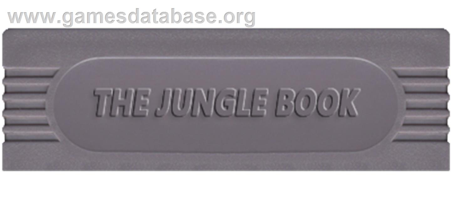 Walt Disney's The Jungle Book - Nintendo Game Boy - Artwork - Cartridge Top