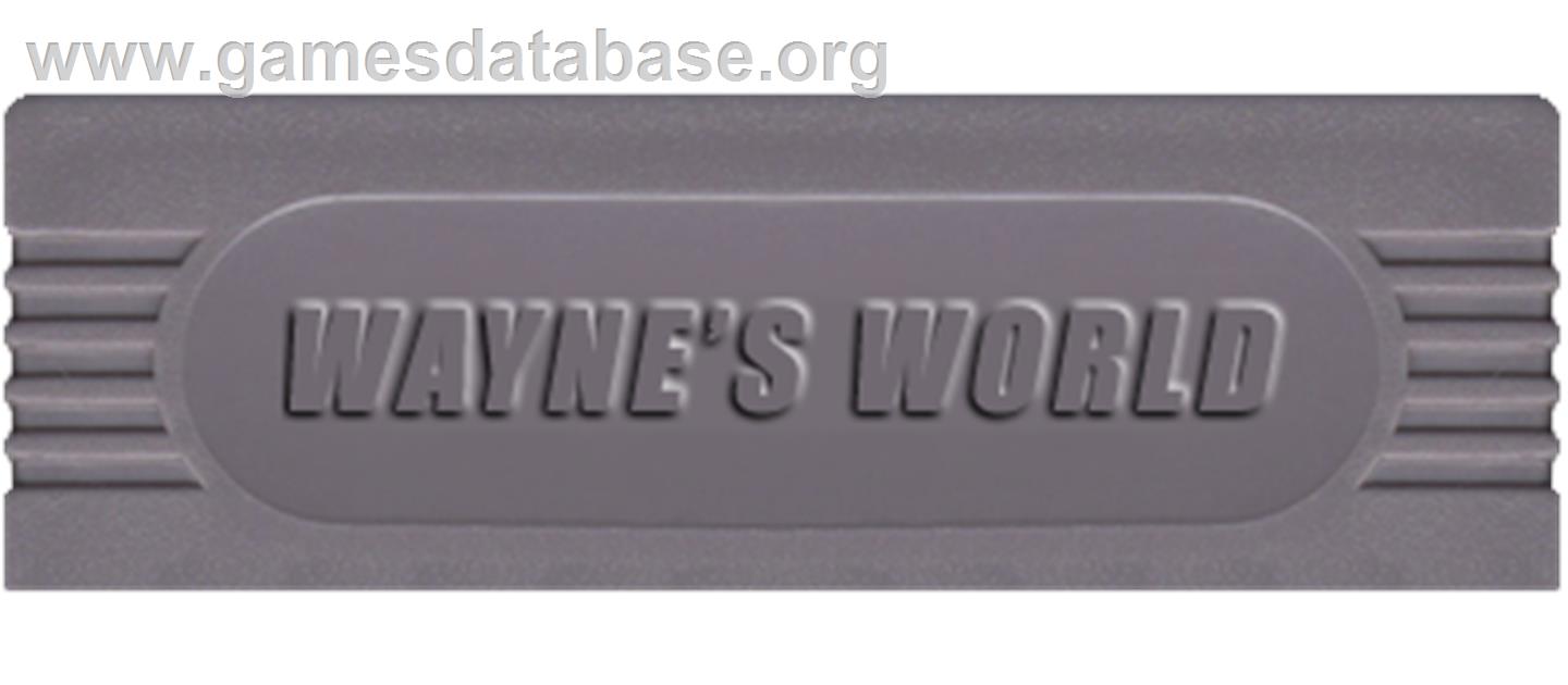 Wayne's World - Nintendo Game Boy - Artwork - Cartridge Top