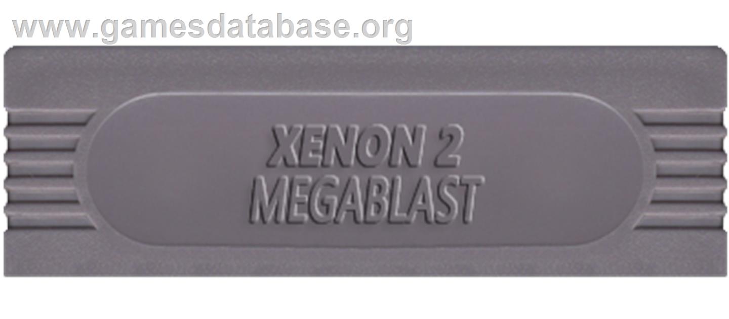 Xenon 2: Megablast - Nintendo Game Boy - Artwork - Cartridge Top
