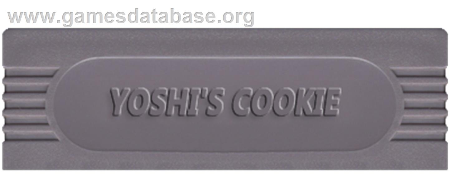 Yoshi's Cookie - Nintendo Game Boy - Artwork - Cartridge Top