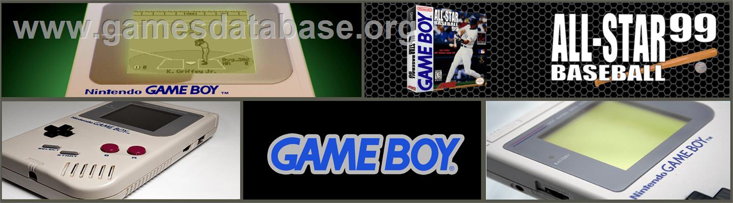 All-Star Baseball '99 - Nintendo Game Boy - Artwork - Marquee