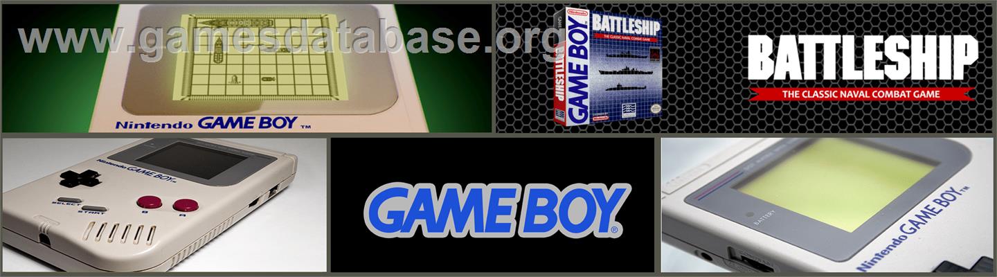 Battleship - Nintendo Game Boy - Artwork - Marquee