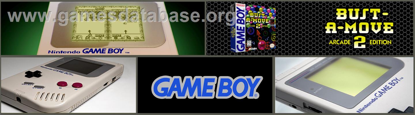 Bust-a-Move 2: Arcade Edition - Nintendo Game Boy - Artwork - Marquee
