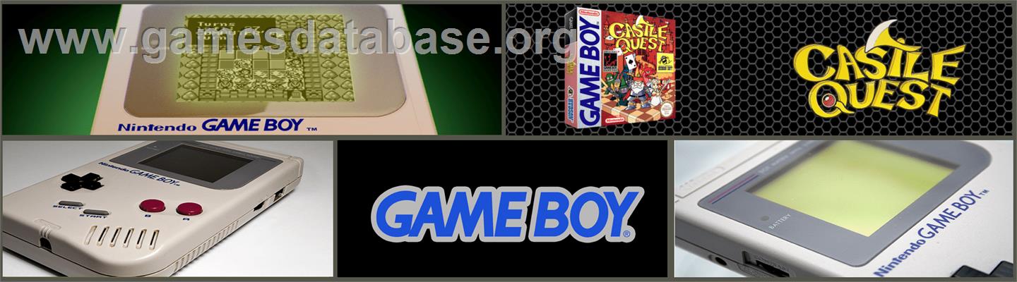 Castle Quest - Nintendo Game Boy - Artwork - Marquee