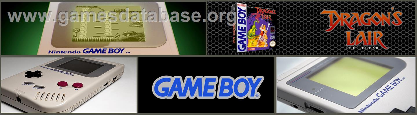 Dragon's Lair - The Legend - Nintendo Game Boy - Artwork - Marquee