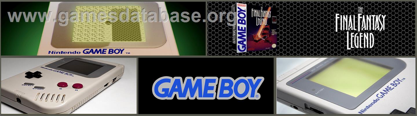 Final Fantasy Legend - Nintendo Game Boy - Artwork - Marquee