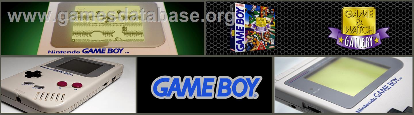 Game & Watch Gallery - Nintendo Game Boy - Artwork - Marquee