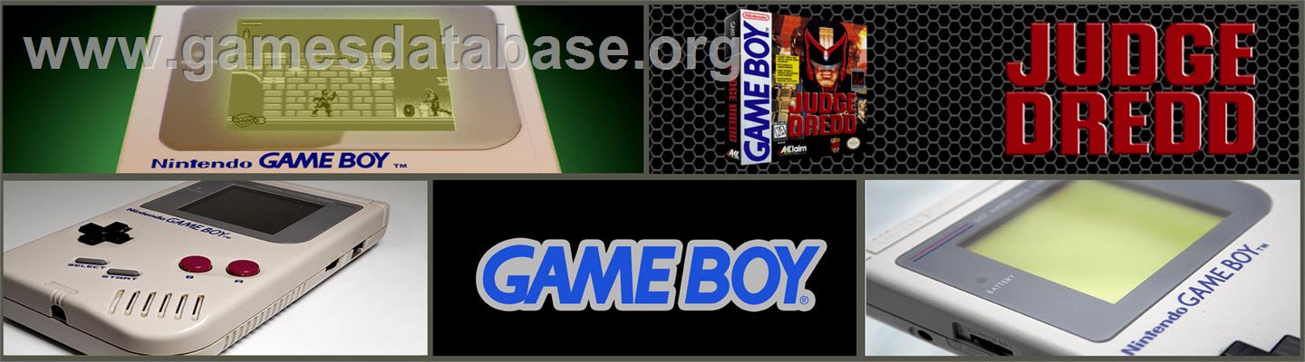 Judge Dredd - Nintendo Game Boy - Artwork - Marquee