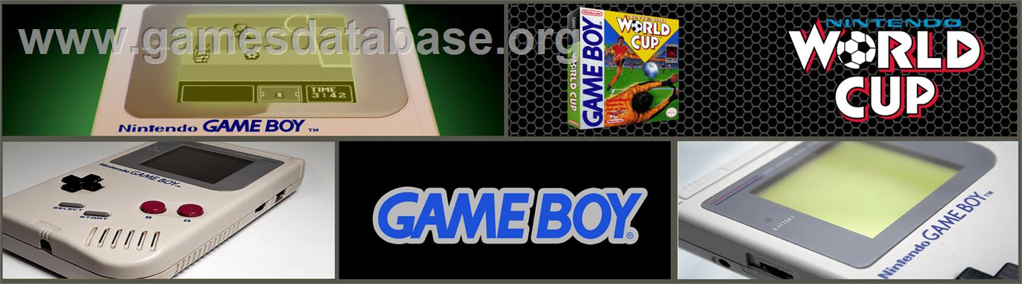 Nintendo World Cup - Nintendo Game Boy - Artwork - Marquee