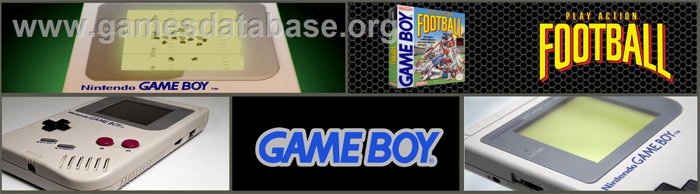 Play Action Football - Nintendo Game Boy - Artwork - Marquee