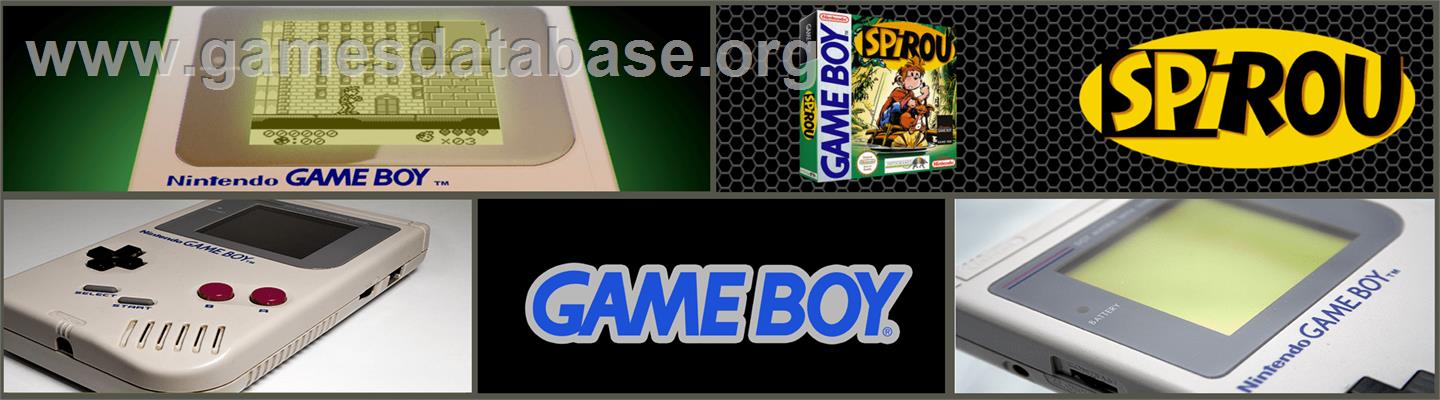 Spirou - Nintendo Game Boy - Artwork - Marquee