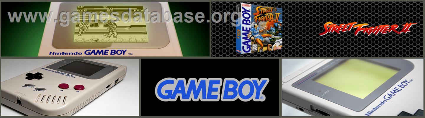 Street Fighter II - The World Warrior - Nintendo Game Boy - Artwork - Marquee