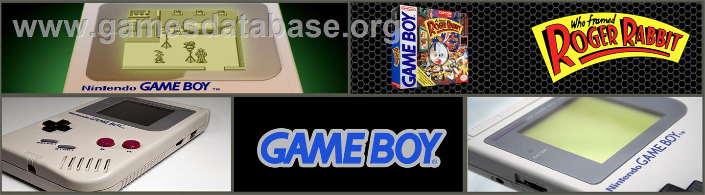 Who Framed Roger Rabbit - Nintendo Game Boy - Artwork - Marquee