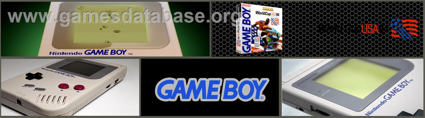 World Cup USA '94 - Nintendo Game Boy - Artwork - Marquee