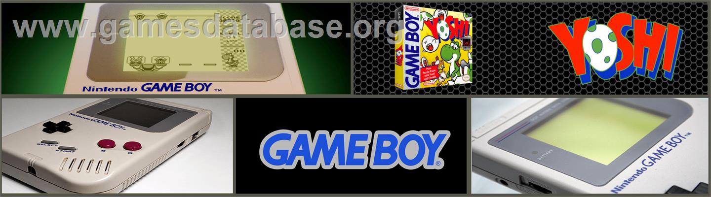 Yoshi - Nintendo Game Boy - Artwork - Marquee