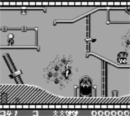 In game image of Cool World on the Nintendo Game Boy.