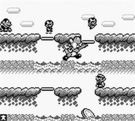 In game image of Game & Watch Gallery on the Nintendo Game Boy.