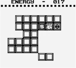 In game image of Pyramids of Ra on the Nintendo Game Boy.