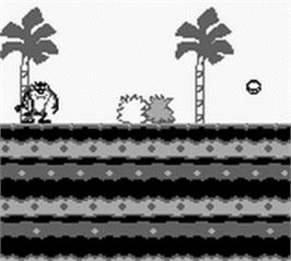 In game image of Taz-Mania on the Nintendo Game Boy.