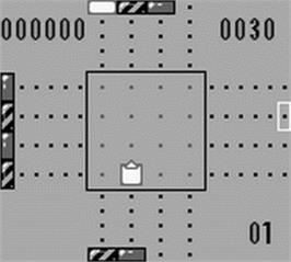 In game image of Zoop on the Nintendo Game Boy.