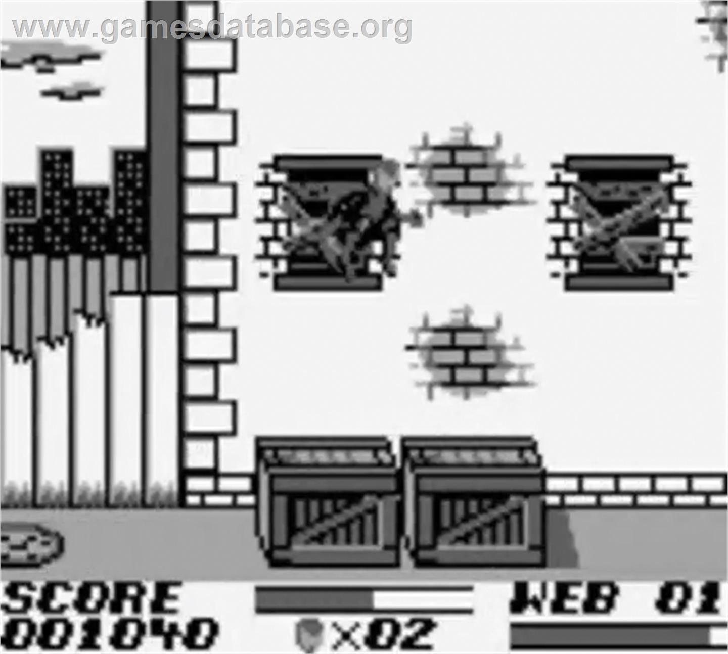 Amazing Spider-Man - Nintendo Game Boy - Artwork - In Game