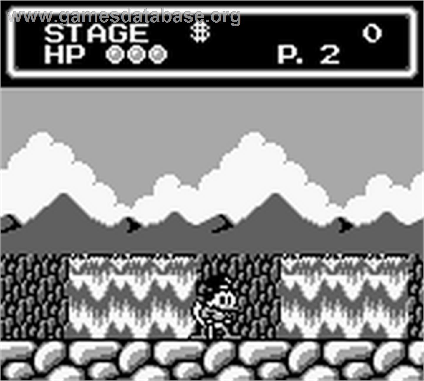 Duck Tales 2 - Nintendo Game Boy - Artwork - In Game