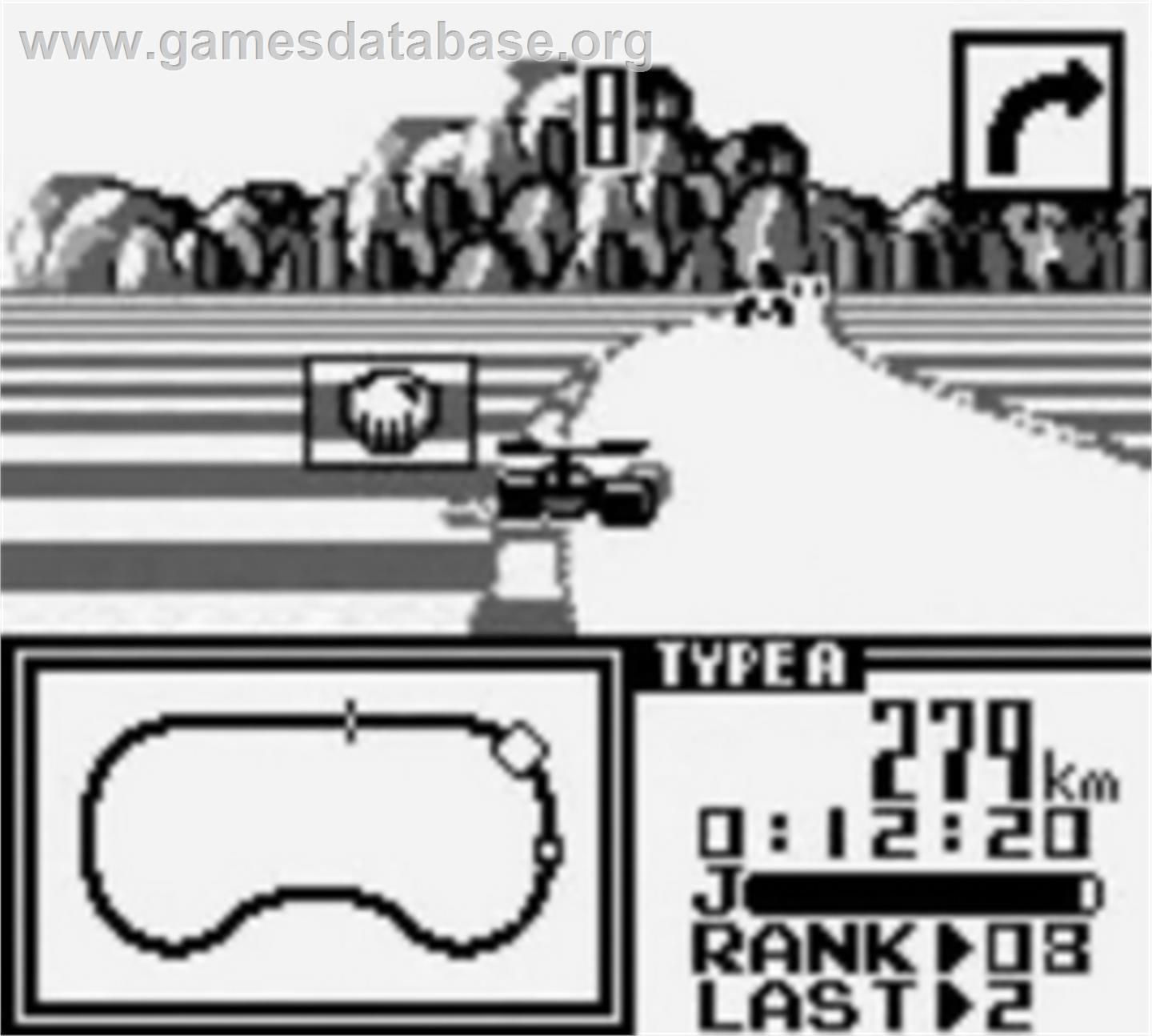 F-1 Race - Nintendo Game Boy - Artwork - In Game