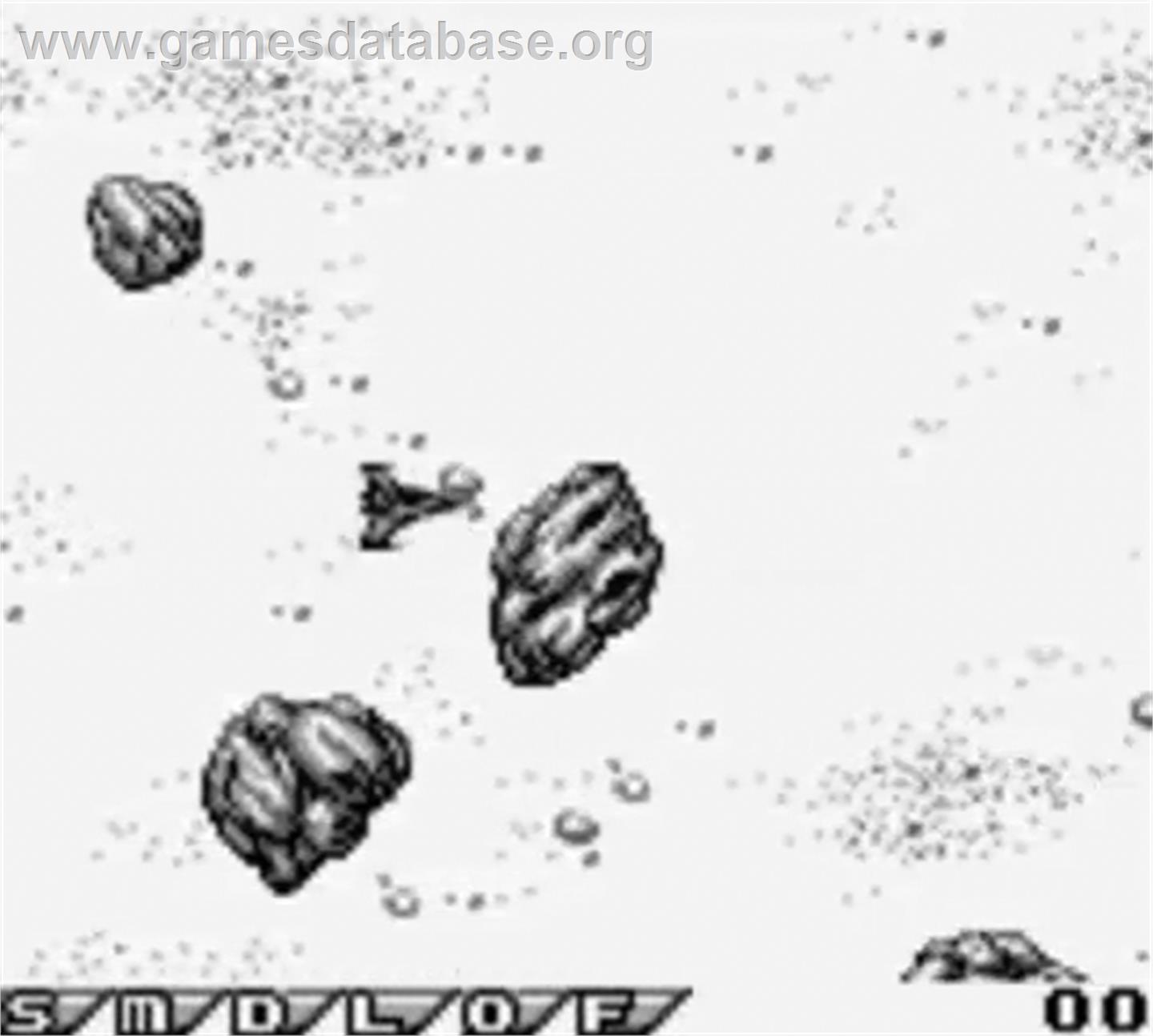 Gradius: The Interstellar Assault - Nintendo Game Boy - Artwork - In Game