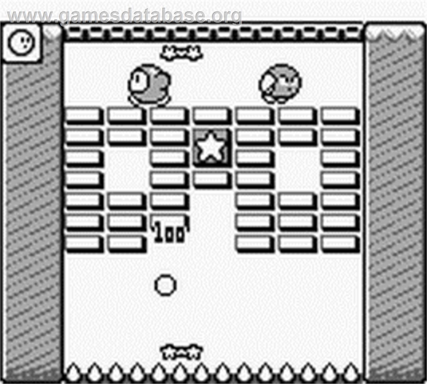Kirby's Block Ball - Nintendo Game Boy - Artwork - In Game