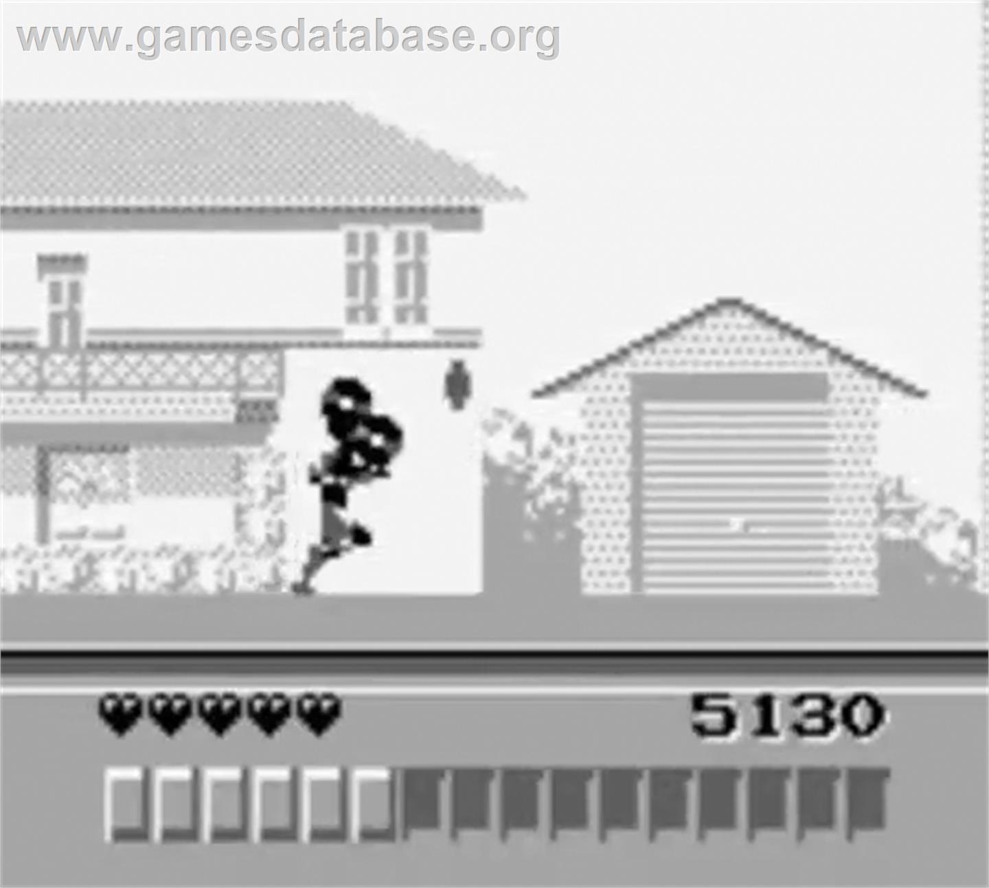 Lawnmower Man - Nintendo Game Boy - Artwork - In Game