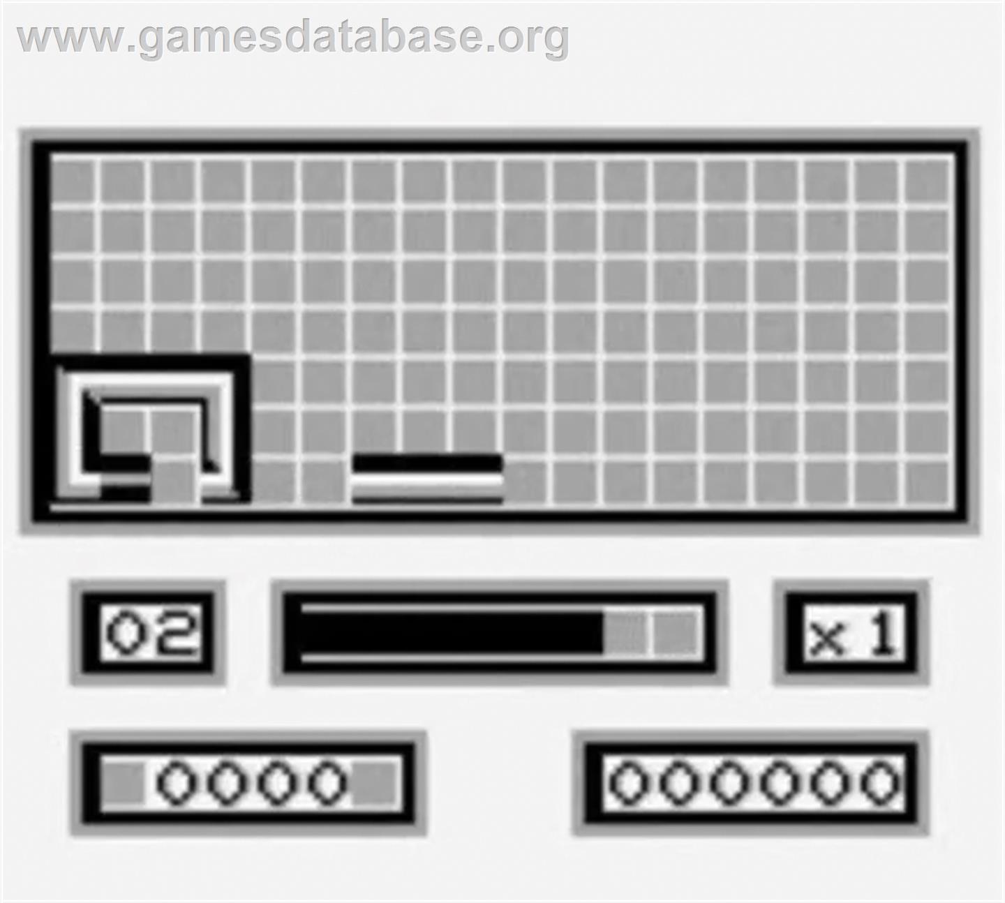 Loopz - Nintendo Game Boy - Artwork - In Game